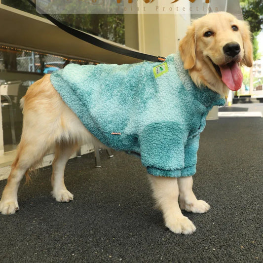 Large Dog Clothes Winter Big Dog Hoodie Coat Samoyed Border Collie Husky Labrador Golden Retriever Dog Costume Pet Outfit 7XL